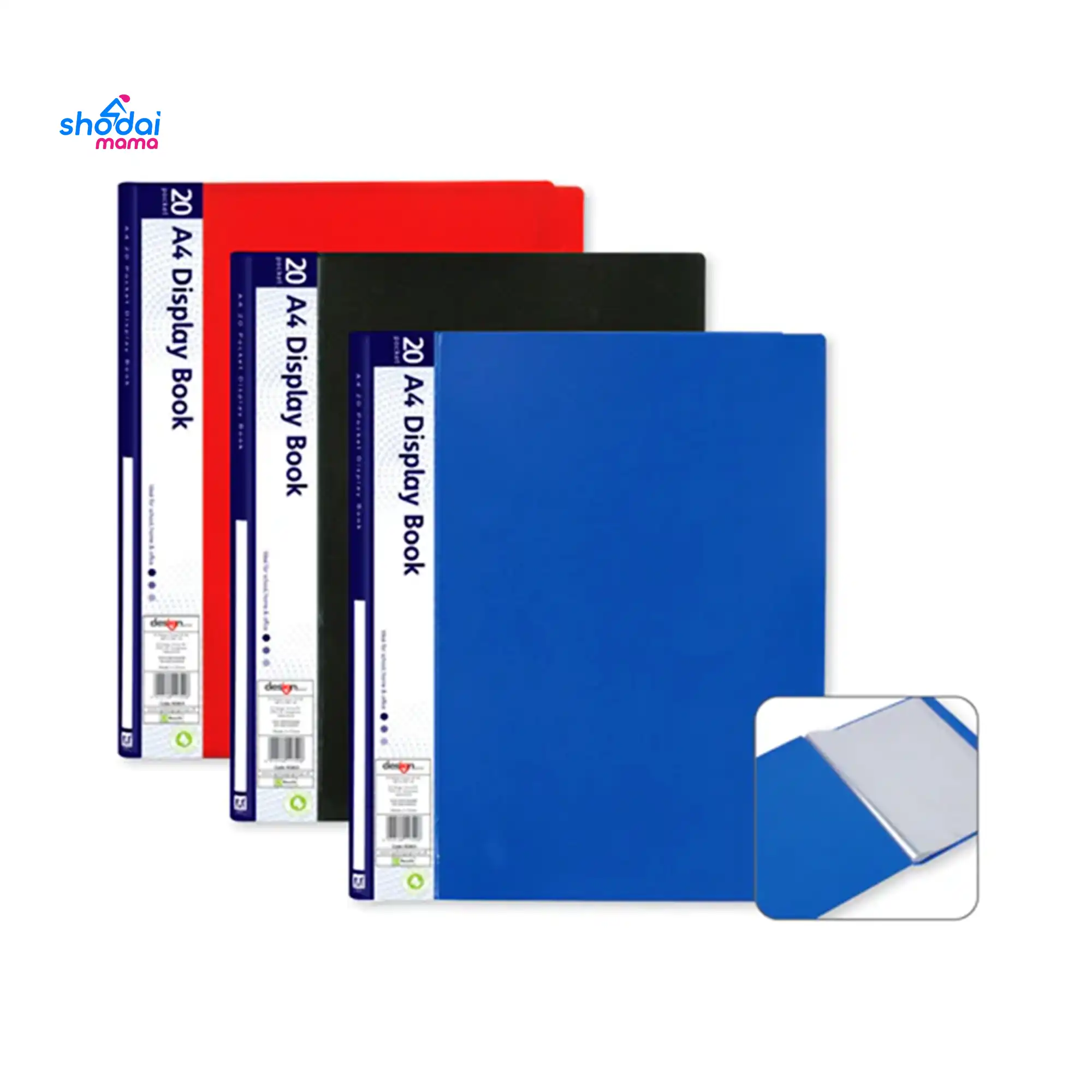 Good Luck A4 Display Book 20 pockets